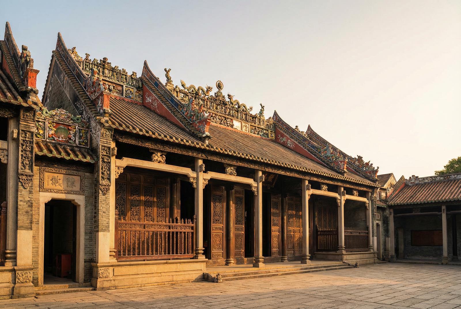 里番网陈家祠建筑视频